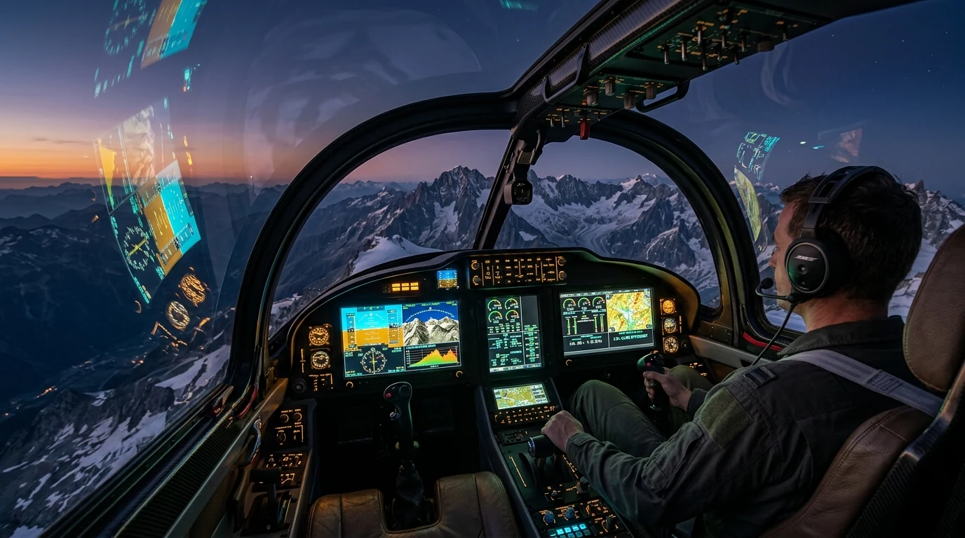 SmartSoft JetX Avionics Glass Cockpit
